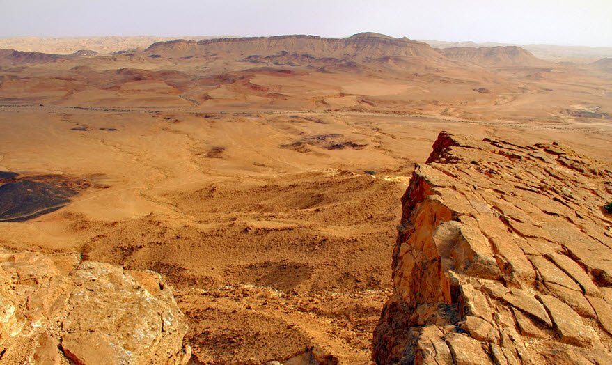 Negev Desert – Ramon Crater (Makhtesh), Mitzpe Ramon, Southern Israel, Israel